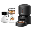 PETLIBRO AI Multi-Pet Recognition Pet Camera With Granary Black Timed Automatic Cat Feeder for Dry Food, Camera with Phone App, Daily Activity Analysis & Smart Summaries, 360° Auto Tracking 2-Way Talk