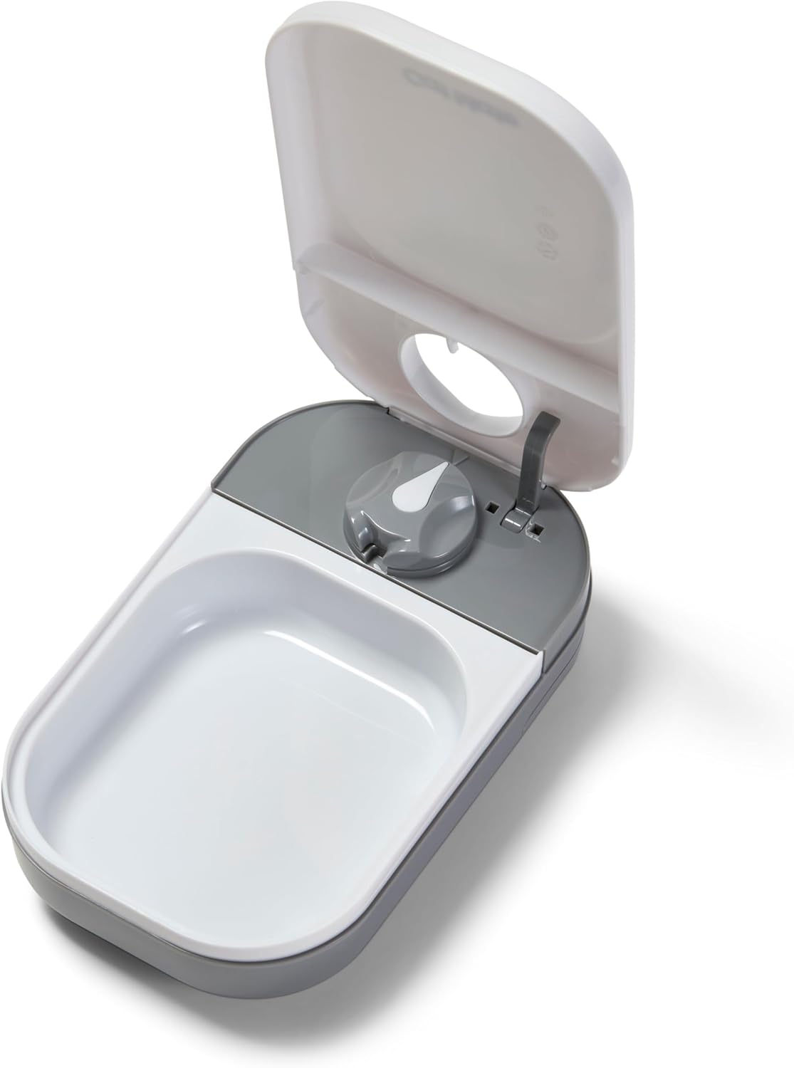 Cat Mate C100 Single Meal Automatic Timer-Controlled Pet Feeder - Suitable for Cats and Small Dogs, for Wet or Dry Food, up to 0.88 lb Capacity, White