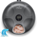 iPettie Donut Frost WiFi 6 Meal Automatic Cat Dispenser with App Control, Dry & Wet Food Automatic Cat Feeder, Smart Dog Feeder with Two Ice Packs, Programmable Timer, Holds 6 x ½ lb. of Food