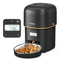 Yuposl Automatic Cat Feeders - 2L Cat Food Dispenser Easy to Use, Timed Automatic Pet Feeder with Over 180-day Battery Life, 1-6 Meals Dry Food Programmable Portion Control Also for Dogs